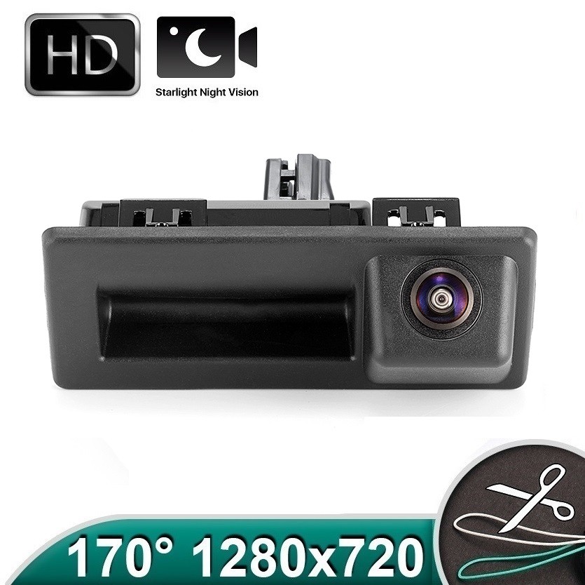 Camera marsarier HD, unghi 170 grade, aftermarket, dedicata pentru Tiguan, Touaran, T6, Caddy - FA8032