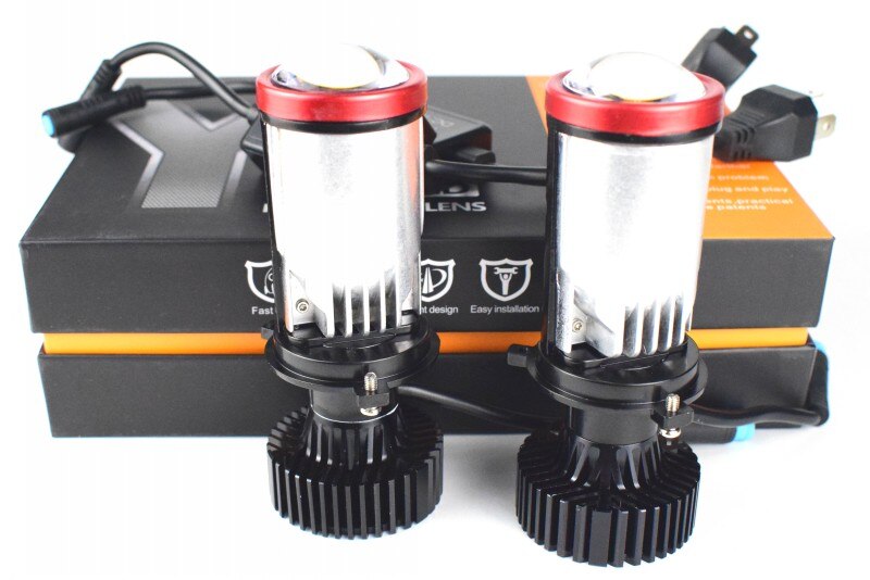 Lupe Bi Led H4 putere 50W luminozitate 8000 Lumeni 12V G7-H4 