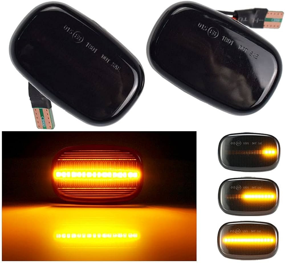  Set 2 Semnalizari Aripa LED Dinamice Toyota Hilux, Avensis, Corolla, Yaris, Verso - D0394 