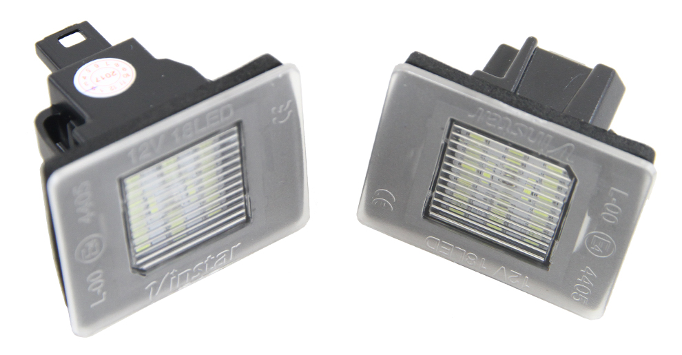 Set Lampi Numar Led Mercedes-Benz ML, GL, GLA, SLK, A Class - BTLL-109