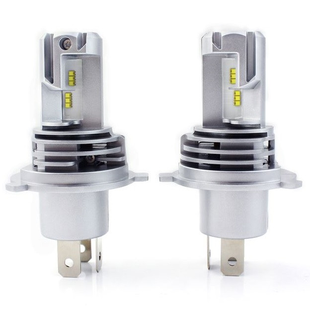  Set 2 leduri H4 M3 Canbus pentru far, putere 55W, 10.000 Lm 12V-24V