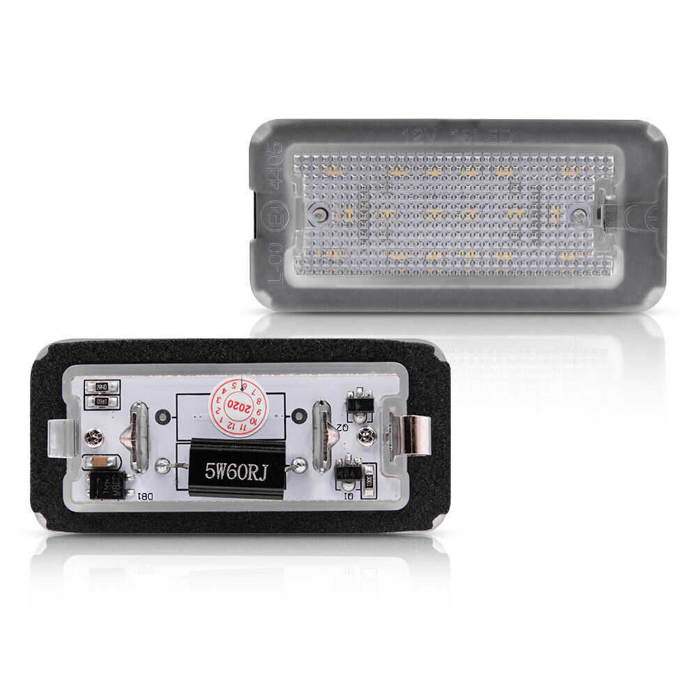 Set 2 Lampi numar LED Fiat 500, 500C 2009-2015 model Europa - V-034401