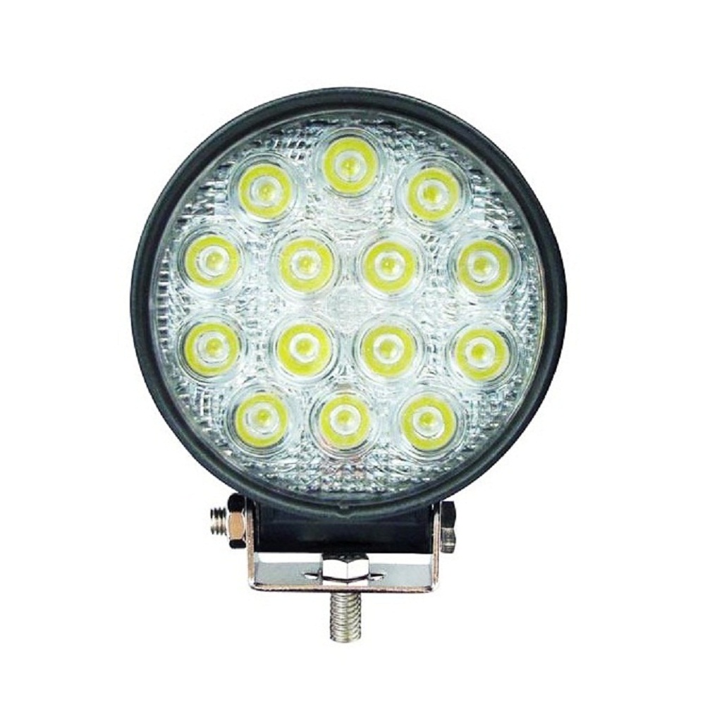 Proiector LED Auto Offroad 42W/12V-24V, 3080 Lumeni, Rotund, Spot Beam 30 Grade 