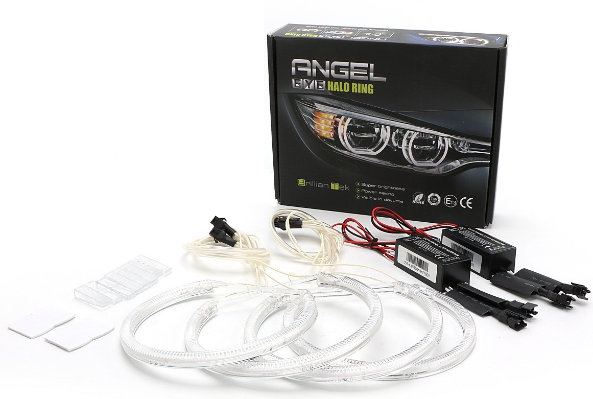 Kit Angel Eyes CCFL pentru BMW E90 - 2*106mm+2*131.5mm