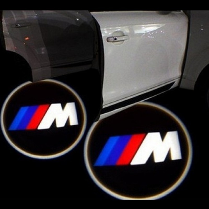 Proiectoare Portiere Cu Logo BMW ///M - BTLW-105
