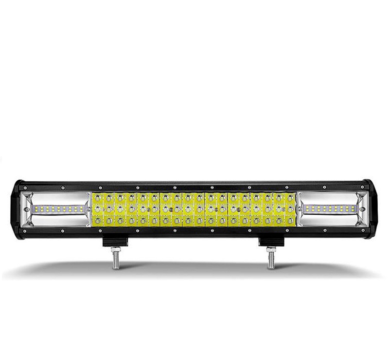 LED Bar Auto 270W, leduri pe 3 randuri, 12V-24V, 18900 Lumeni, 20"/50,8 cm, Comb