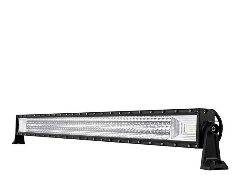  LED Bar Auto 702W, leduri pe 3 randuri, 12V-24V, 49140 Lumeni, 50"/127 cm, Comb