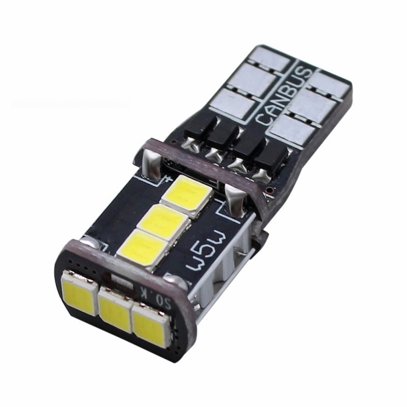 Led auto T10 (W5W) Canbus 9 smd 3030 12v