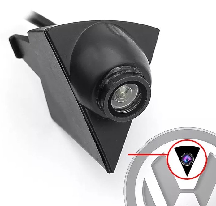 Camera frontala aftermarket dedicata grupul VAG cu montaj in sigla - F109 