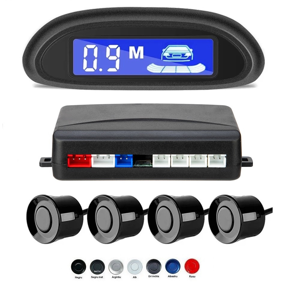  Senzori parcare cu display LED SU3091 cu afisare individuala pe fiecare senzor 