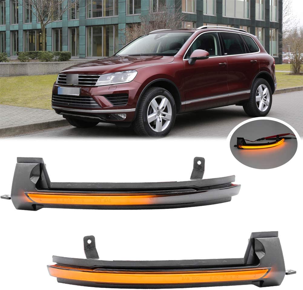 Set 2 Semnalizari Led Oglinda Dinamice pentru Touareg 2 7P 2010-2018 D0575