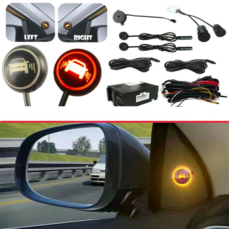 Sistem avertizare unghi mort - Blind Spot - si Lane Change Assist prin senzori cu ultrasunete, universal - KH-BSD500-2