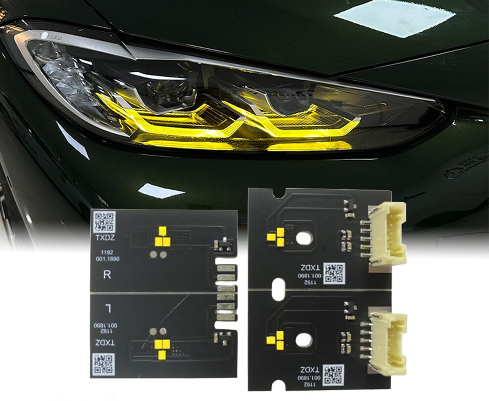 Set module CSL Style Lumini de Zi DRL BMW Seria 4 G22, G23 pentru faruri fara Laser - 63119851047B, 63119851048B, 63119851049B, 63119851050B