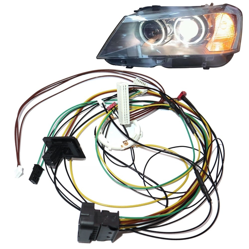 Cablaj far stanga pentru BMW X3 F25 fara Facelift 2010-2014 Bi-Xenon fara adaptiv - F2501 Left